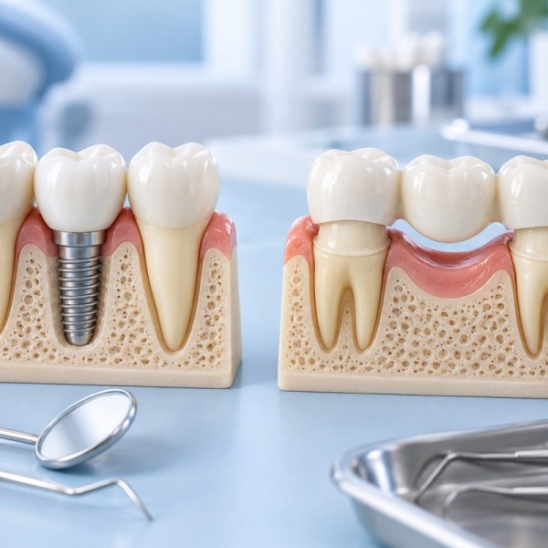 Dental Implant or Bridge: Which Is Better for a Missing Tooth?